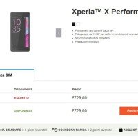 Sony Xperia X Performace ufficialmente disponibile a 729€, Xperia X scende a 455€ online