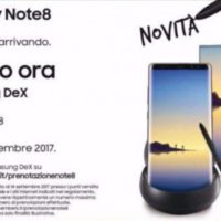 Galaxy Note 8: pre-ordini dal 24 Agosto con DeX Station in regalo